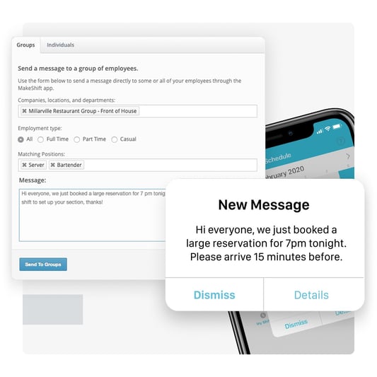 Boost company culture through team communication with our chat app