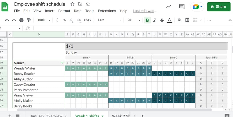 How to Create and Use a Nurse Scheduling Template