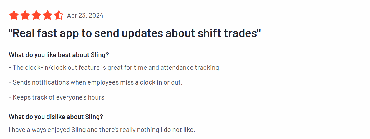 Customer Review