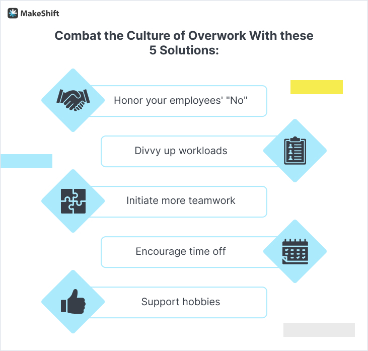 These 5 solutions focus on changing the vibe of your company culture to help support your staff’s well-being.